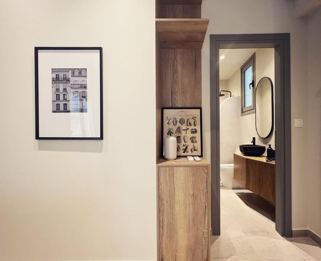 Luxurious Wooden Detail Flat In City Center Chalkís Zewnętrze zdjęcie